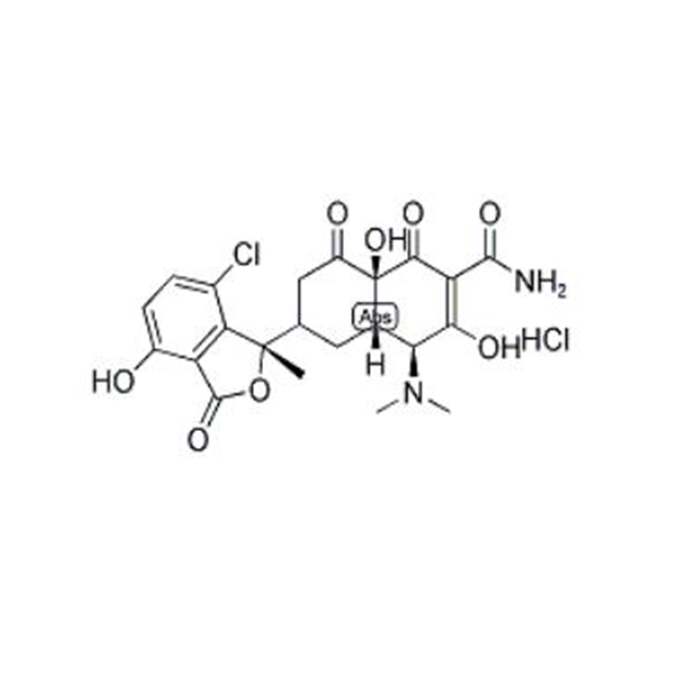 Isochlortetracyclinhydrochlorid (89835-80-3) C22H23cln2O8.HCl