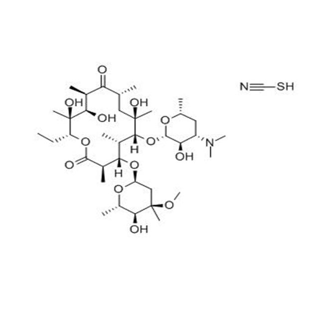 Erythromycin Thiocyanat (7704-67-8) C38H68N2O13S